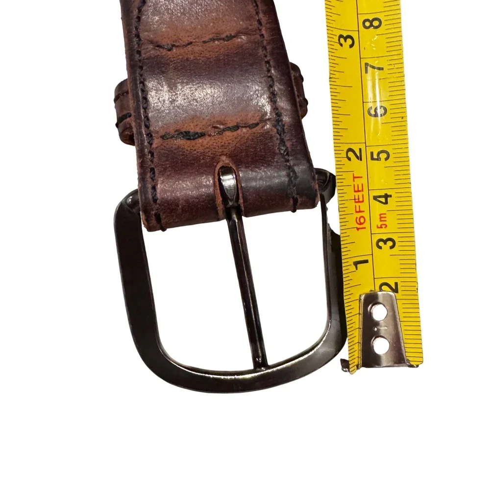 Muddy River Tactical Leather Belt Mens Sz40 Western Vintage  Distressed preloved